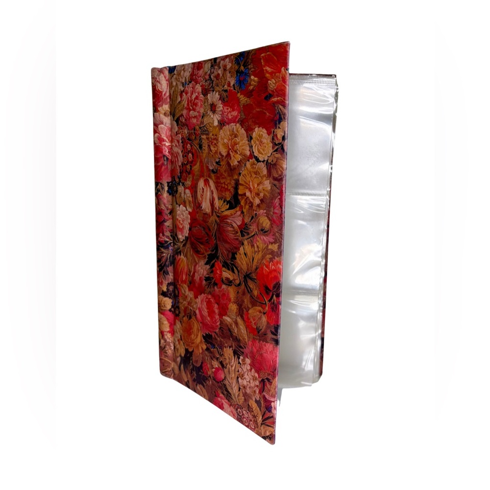Vintage Floral Patterned Photo Album